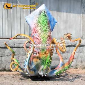 MyDino AA088 Theme Park Decoração Modelo Animatronic Desenhos Animados Polvo - Product Image 3