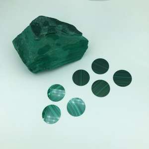 Fabriek Natuurlijke Edelsteen Horloges Wijzerplaat <span class=keywords><strong>Product</strong></span> Natuurlijke Malachiet Wijzerplaat Voor Horloge Custom - Product Image 4