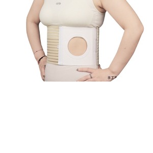 KS Stoma <b>Abdominal</b> Binder Elastic Fixation Breathable Waist Support For Ostomy Care - Product Image 1