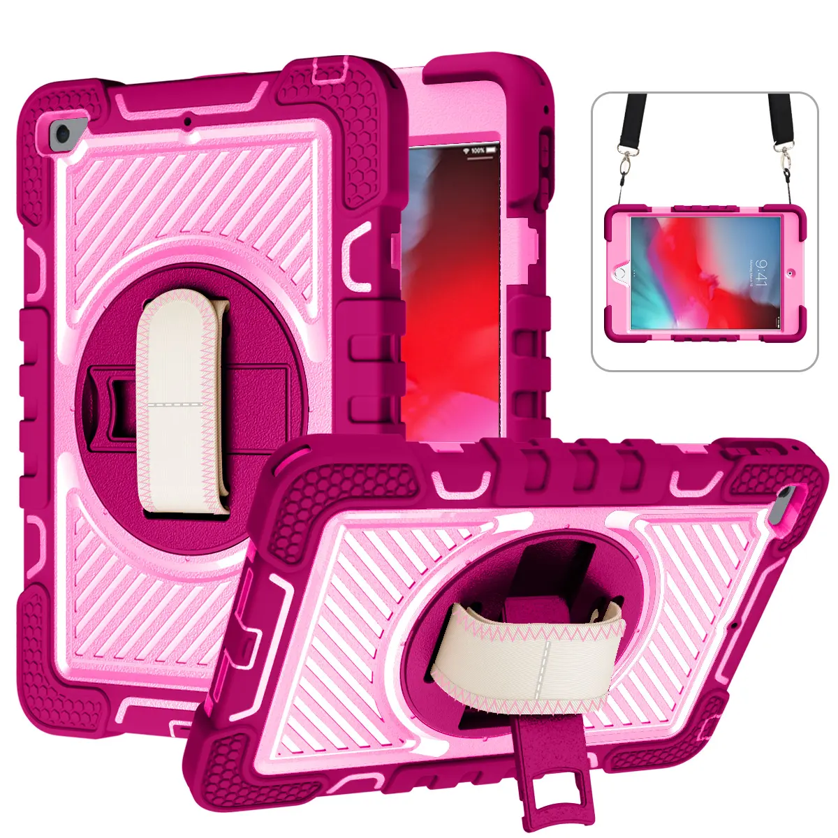 Hot Sale Shockproof Protection Covers For Ipad Mini 4/5 Kids Tablets Cases Tablet Children Cover
