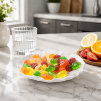 Bonbons gélifiés 3D en forme de dessin animé, arc-en-ciel, colorés, doux, moelleux, acidulés, piquants, en vrac, OEM ODM