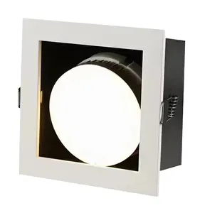 ホルダーソケットランプGX53調光可能LEDダウンライトGX53フィクスチャ表面実装ダウンライトハウジング