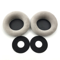 Coussinets d'oreille de remplacement pour AKG K601 K701 K702 Q701 K702 K612, en tissu velours respirant, anti-bruit