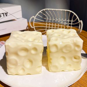 Juguete de Queso Antiestrés, Sin Comprimir, para Apretar, con Textura de Loción, para Niñas y Niños - Product Image 3