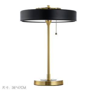 Modern Design <b>Silver</b> Metal Chain Switch Hotel Table <b>Lamp</b> Brush Nickel Body E26 Bulb Iron Made for Lobby Guest Rooms AC Powered - Product Image 1