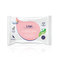 Papier de soie humide personnalisé de grande taille lingettes jetables biodégradables extra épaisses 65 g/m² pour le nettoyage quotidien des soins personnels