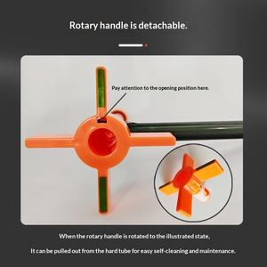 Nettoyeur de réservoir de poissons QANVEE, siphon à eau, G3 G6, <span class=keywords><strong>tuyau</strong></span> de 150-180 cm, 10-75 gallons, utilisation facile - Product Image 3