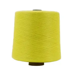 Natural Yellow Fire Retardant Para Aramid Sewing Thread Kevlar Threads For Knitting