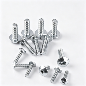 Tornillo de máquina Phillips de cabeza de arco TM de acero al carbono duradero, galvanizado en zinc para ensamblaje de muebles - Product Image 4