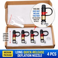 Valve de dégonflage rapide en alliage d'aluminium MAISOON, outil de dégonflage rapide des pneus pour 4x4, SUV, camion tout-terrain