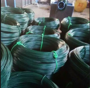 Insulated Coated Binding <b>Wire</b>, PVC Coated Galvanized Iron Tie <b>Wire</b> for Construction Bundling, <b>Gardening</b> & Package Fixing - Product Image 6