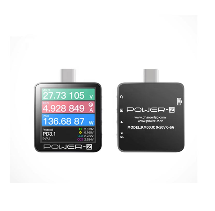 KM003CパワーZ USBテスターPD3.1タイプC高速充電テスターモニターツール