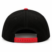 Topi Snapback Berkualitas Tinggi OEM Flat Bill 6 Panel Gorras Desain Logo Kustom Bordir 3D untuk Pria, Cocok untuk Hip Hop