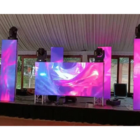 Pantalla LED de Píxeles para Cabina de DJ de 4m X 3m o Pantalla LED para Fondo de Boda