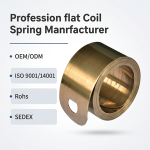 สปริงแรงบิดแบบเกลียวสแตนเลส 301 อุตสาหกรรมแบบกำหนดเอง พร้อมสปริงแรงคงที่ - Product Image 1