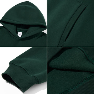 Felpa con Cappuccio Oversize Personalizzabile Stile Streetwear da Uomo, Foderata in Pile, Vendita all'Ingrosso - Product Image 4