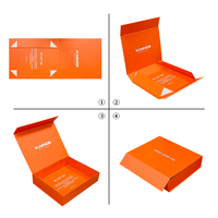Boîtes d'Emballage en Carton avec Couvercle à Rabat, Sur Mesure, Pliantes, Boîte Cadeau à Fermeture Magnétique, Boîte en Carton Rigide Magnétique Pliable