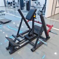 Máquina de remo comercial con barra en T, con carga de discos, para entrenamiento de espalda y látigos, equipo de gimnasio para entrenamiento de fuerza y resistencia de cintura baja