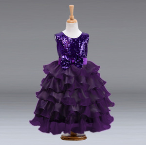 Vestido de Fiesta Rojo de Diseño para Niñas, Estilo Taobao, Ideal para Bodas - Product Image 2