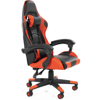 Günstiger Gaming-Stuhl Ergonomischer Gaming-Sofa-Stuhl mit Robuster Basis und Bequemem Kissen für Heim-Gamer
