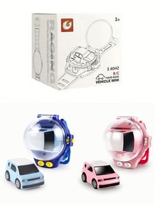 Voiture télécommandée miniature en alliage rechargeable pour enfants, nouvelle arrivée 2022, jouet de voiture télécommandée avec montre - Product Image 2