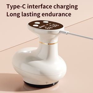 Compress Vibration Digital Display Scraping Massager Long Endurance <b>Cupping</b> Therapy Set Portable Vacuum Device - Product Image 2