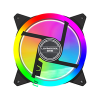 Ventilateurs de refroidissement pour boîtier PC LOVINGCOOL OEM 140 mm, ventilateurs en cuivre 3/4 broches ARGB, alimentation 4 broches 6 broches, ventilateur de boîtier d'ordinateur RGB 12 cm pour refroidisseur PC