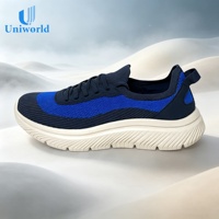 Fournisseur direct du Vietnam sur Alibaba |   Chaussures Homme - Sneakers de travail décontractées respirantes en tricot élastique personnalisées pour hommes