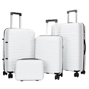 Omaska PP Vali Spinner phụ nữ thời trang 14 20 24 28 inch du lịch bền PP xe đẩy hành lý - Product Image 3