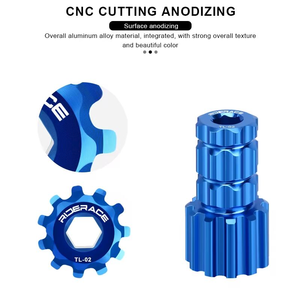 Herramienta de instalación de eliminación de manivela de bicicleta para Shimano <span class=keywords><strong>XTR</strong></span> M9100 cubierta de brazo de manivela de bicicleta llave de tornillo herramientas de instalación de <span class=keywords><strong>bielas</strong></span> de ciclismo - Product Image 2