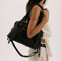 Sac à main de moto personnalisé Y2K Spicy Girl, sac bandoulière rétro Millenium Street