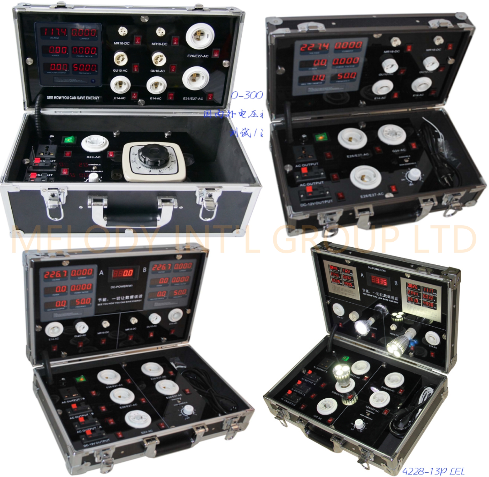 СВЕТОДИОДНЫЙ демонстрационный кейс L30W20, светодиодный тестовый чемодан, светодиодный дисплей с лампочками, алюминиевый корпус, кейс для показа, тест кейса на заказ для трубки T8 T5 T10