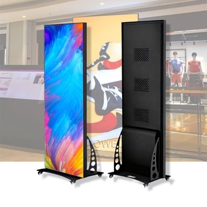 Di động gấp trong nhà đầy đủ màu sắc dẫn hiển thị áp phích SMD/GoB P1.2-P2.5 quảng cáo <span class=keywords><strong>Totem</strong></span> người chơi màn hình ánh sáng mặt trời có thể đọc được wifi - Product Image 2