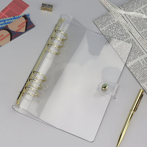 A5/<span class=keywords><strong>A6</strong></span>/A7 Plastic Clip Bestandsmap <span class=keywords><strong>Notebook</strong></span> Losbladige Ringband Planner Transparante <span class=keywords><strong>Notebook</strong></span> Cover - Product Image 4