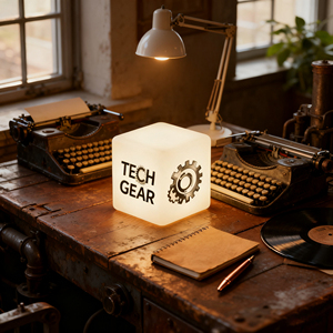 Biểu tượng tùy chỉnh hiện đại DC RGB không dây <span class=keywords><strong>LED</strong></span> chiếu sáng vuông Cube lightbox nhiều màu trong nhà/ngoài trời sử dụng nhà bếp khu vực ăn uống thanh - Product Image 2