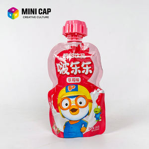 Bolsas con Boquilla Antiderrames y Diseño Innovador de Tapa con Juguete, <span class=keywords><strong>para</strong></span> Alimentos <span class=keywords><strong>para</strong></span> Bebés, Smoothies y Leche Saborizada - Product Image 1