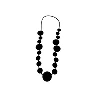 Collier ras du cou sportif en cuir et corde, style européen et américain, fait main, avec chaîne en caoutchouc, vente en gros d'usine pour femmes