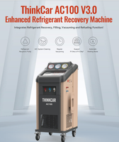 ThinkCar SmartSafe - Máquina Automática de Recuperación y Recarga de Aire Acondicionado R134a R1234yf, Estación de Servicio de Aire Acondicionado de Doble Gas