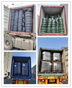 Prensa de cojín de carretilla elevadora de tamaño completo de fabricante en neumáticos sólidos de goma 16x1/4x7x11 1/2 para carretilla elevadora <span class=keywords><strong>Crown</strong></span> Yale - Product Image 5