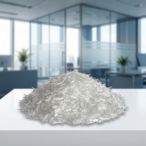 Fibres de quartz coupées, matériau de renforcement haute température pour l'isolation composite et les applications aérospatiales - Product Image 1