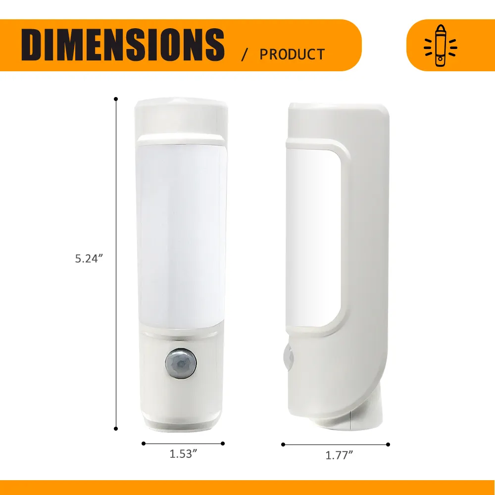 Sıcak satış USB şarj sıcak ışık lambaları mutfak ev için yatak lambası PIR hareket sensörlü Led gece lambası