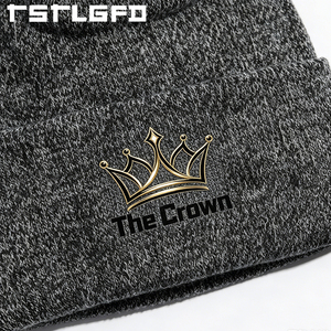 Custom Logo Knitted Tie-Dye Beanie Wholesale Bulk Ribbed Knit <b>Winter</b> Hat Heavyweight Fabric Cuffed Skull <b>Cap</b> Manufacturer - Product Image 3
