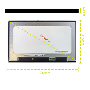 Panel LCD IPS para Portátil B140HAB03.2 de 14.0 Pulgadas |   Pantalla de Repuesto Nueva FHD (1920x1080) Mate de 40 Pines EDP 60Hz 45% NTSC <span class=keywords><strong>DPN</strong></span> W2DP6 AUO - Product Image 3