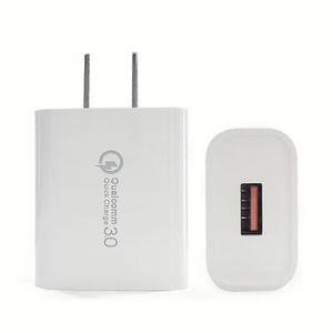 QC3.0 Usb Wall Quick Charger 20W 18W 5V 3A EU US <b>Plug</b> Fast Chargers <b>Adapter</b> for Smartphones - Product Image 2
