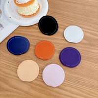 Miroir de maquillage rotatif à 360 degrés, support de téléphone Magsafe, miroir en verre en alliage d'aluminium ultra-fin pliable, support de téléphone