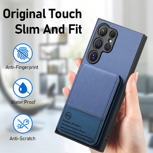 LeYi <span class=keywords><strong>2026</strong></span> 热销豪华手机壳带支架钱包式防指纹手机保护套适用于三星 S25 Plus S26 FE - Product Image 5