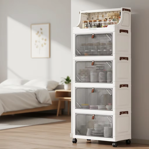 Caja <span class=keywords><strong>de</strong></span> almacenamiento para armario, caja <span class=keywords><strong>de</strong></span> almacenamiento <span class=keywords><strong>de</strong></span> ropa, armario <span class=keywords><strong>de</strong></span> almacenamiento <span class=keywords><strong>de</strong></span> juguetes y aperitivos, caja <span class=keywords><strong>de</strong></span> almacenamiento <span class=keywords><strong>de</strong></span> plástico plegable para el hogar - Product Image 6