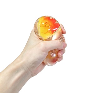 New Creative Flame <b>Squishy</b> Toy Soft TPR Stress Relief Ice Cube Sensory Toy Cute Fidget Toy for Kids and Adults Gift Bulk - Product Image 3