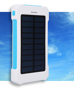 แบตสำรองพลังงานแสงอาทิตย์ ปี 2026 พร้อมไฟฉายและสายชาร์จ ความจุ 10000mAh กันน้ำ รองรับการชาร์จไร้สาย กำลังไฟ 20W สำหรับโทรศัพท์มือถือ - Product Image 4