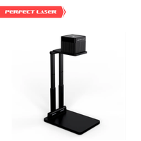 Nouveau laser intelligent de haute précision, portable, petit, pliable, 500 mW, refroidi par air, pour marquage et gravure au laser sur fibre, à poser sur table.